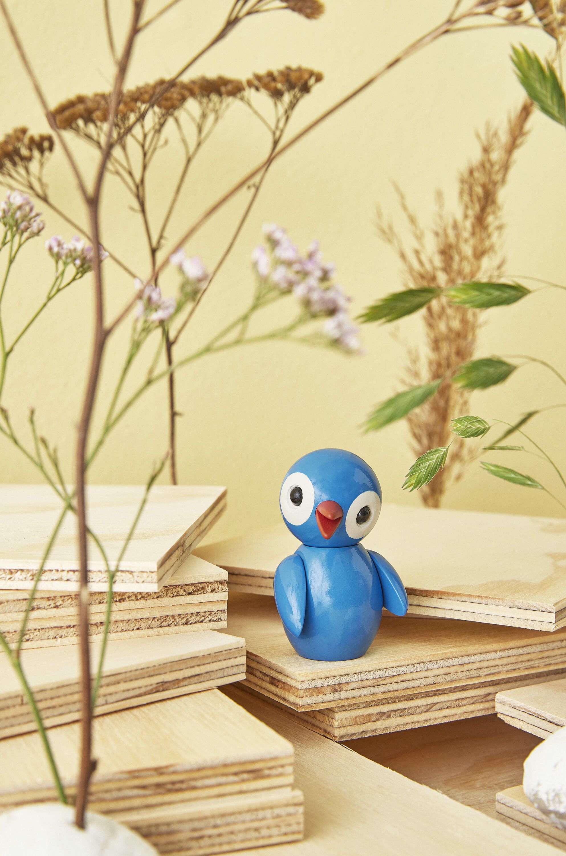 Lucky Light Blue, fugl