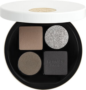Ombres d'Hermès, powder quartet for the eyes, Ombres Fumées