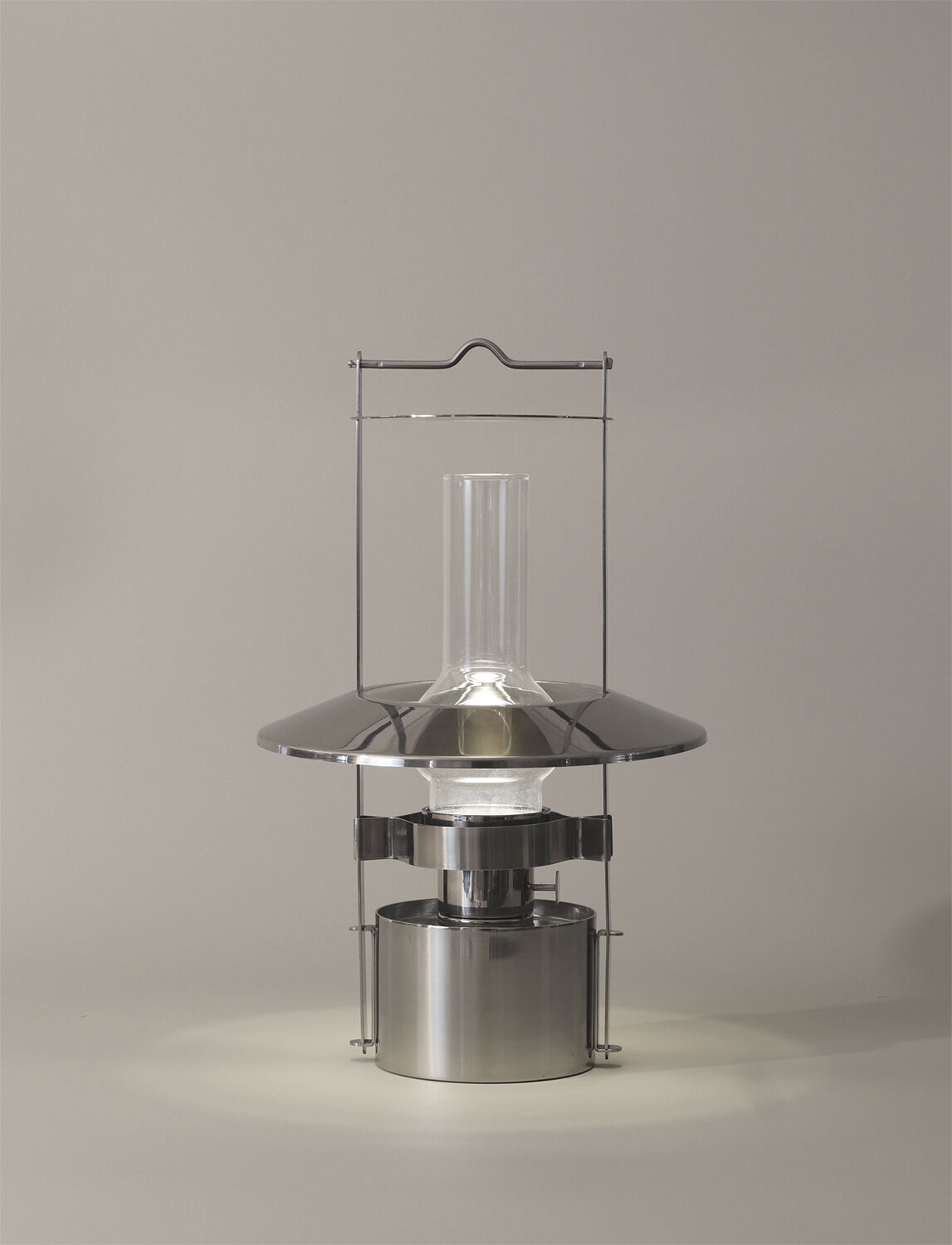 EM portable LED skeppslampa H 43 cm steel