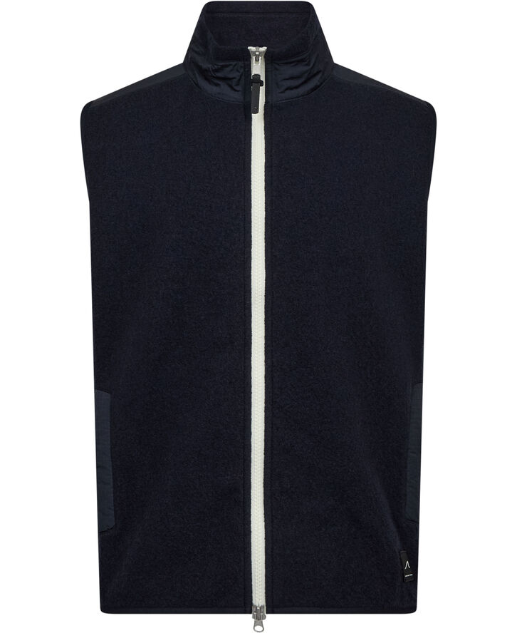 Palmi Boiled Wool Vest