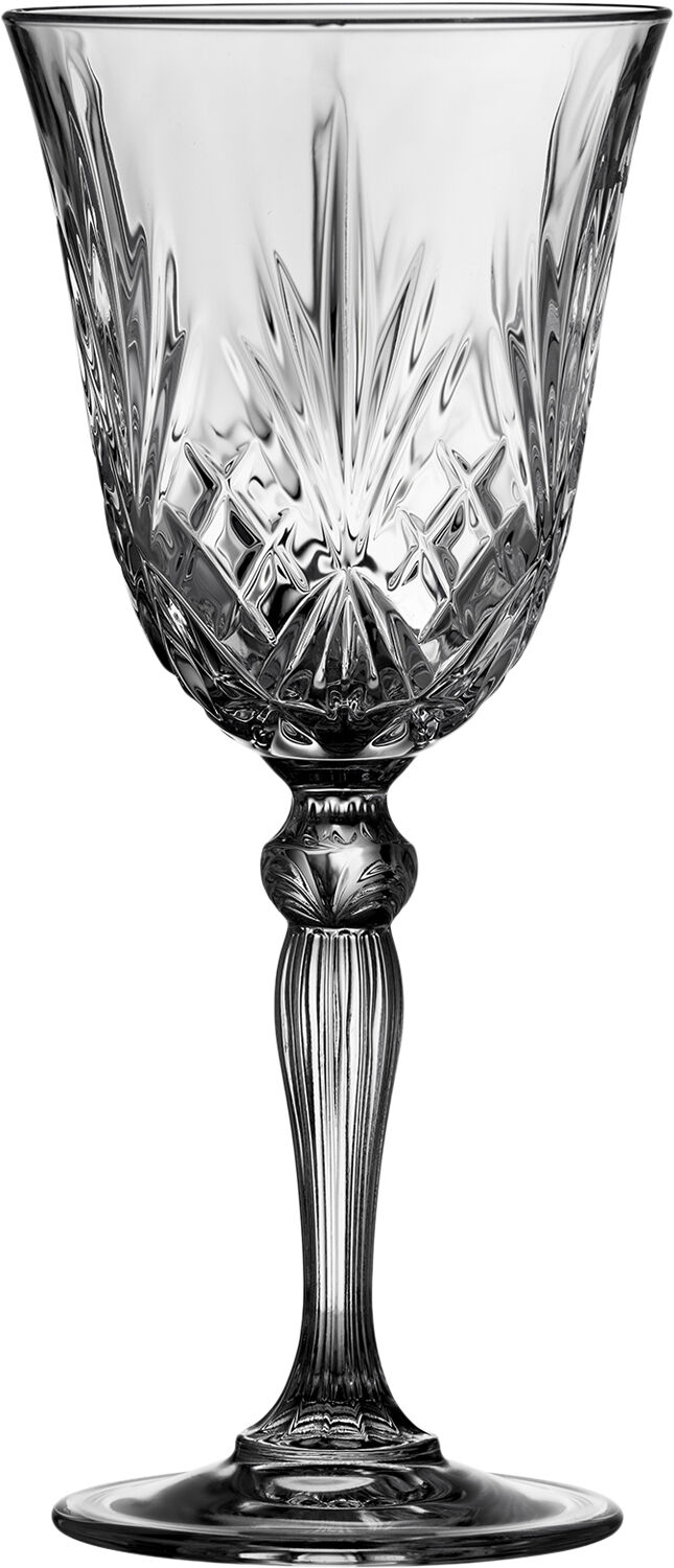 Lyngby Glas Krystal Melodia R&ouml;dvinsglas 27 cl 4 st Klar