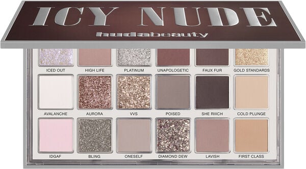 Icy Nude Eyeshadow Palette - Ögonskuggspalett