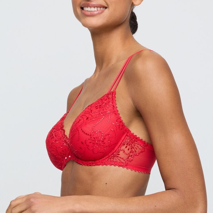 Jane push-up bra removable pads