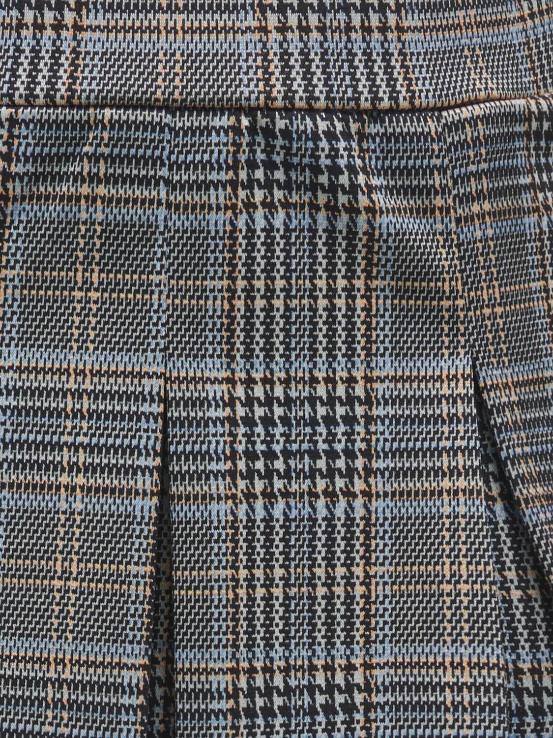 Kogvita School Check Pleat Skirt Jrs