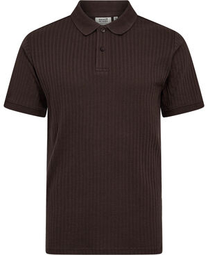 Harry textured polo GOTS