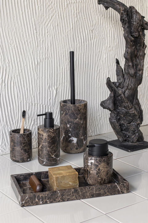 MARBLE toothbrush holder