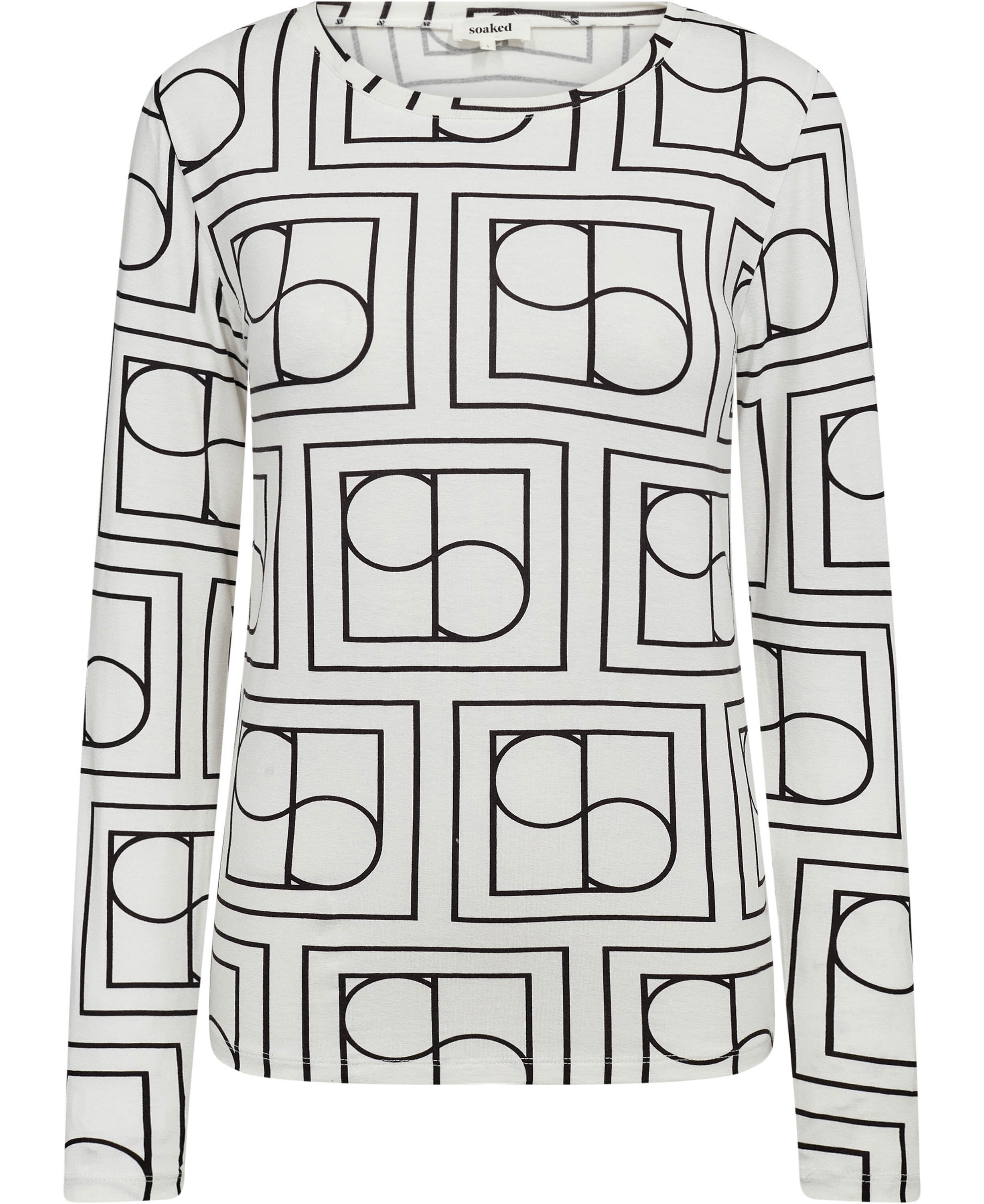 SLHanadi Printed Round Neck LS