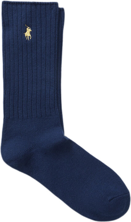 Cotton-Blend Crew Socks