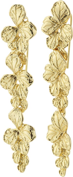 ECHO recycled earrings gold-plated