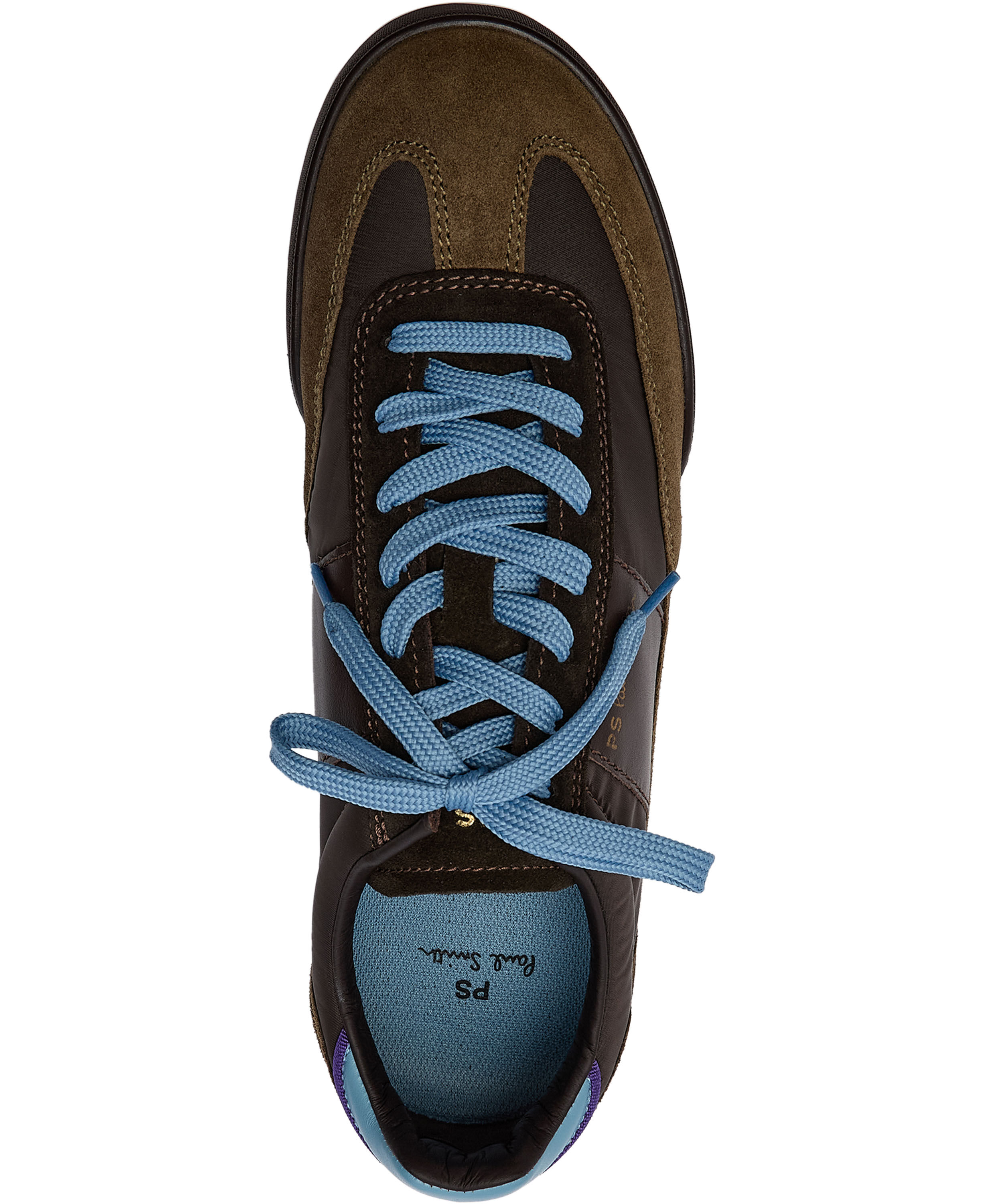 MENS SHOE DOVER BROWN KHAKI TOE