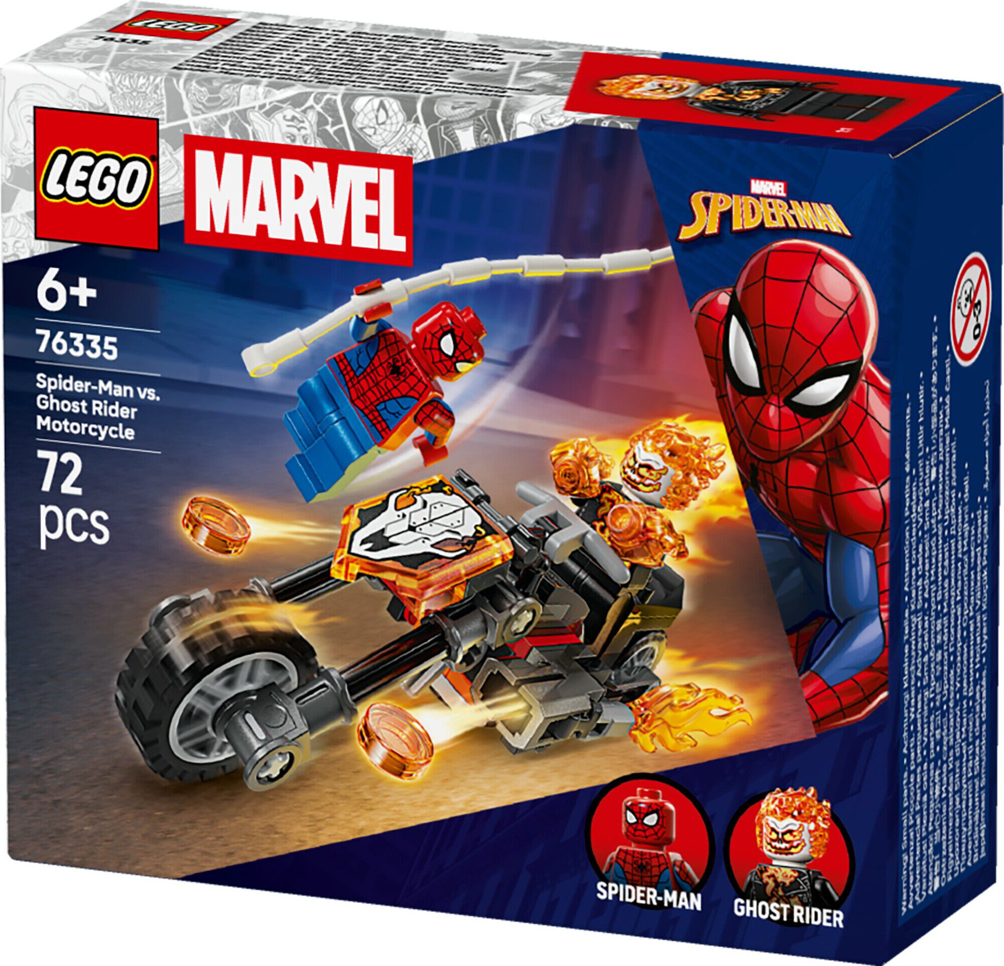 76335 Spider-Man mod Ghos