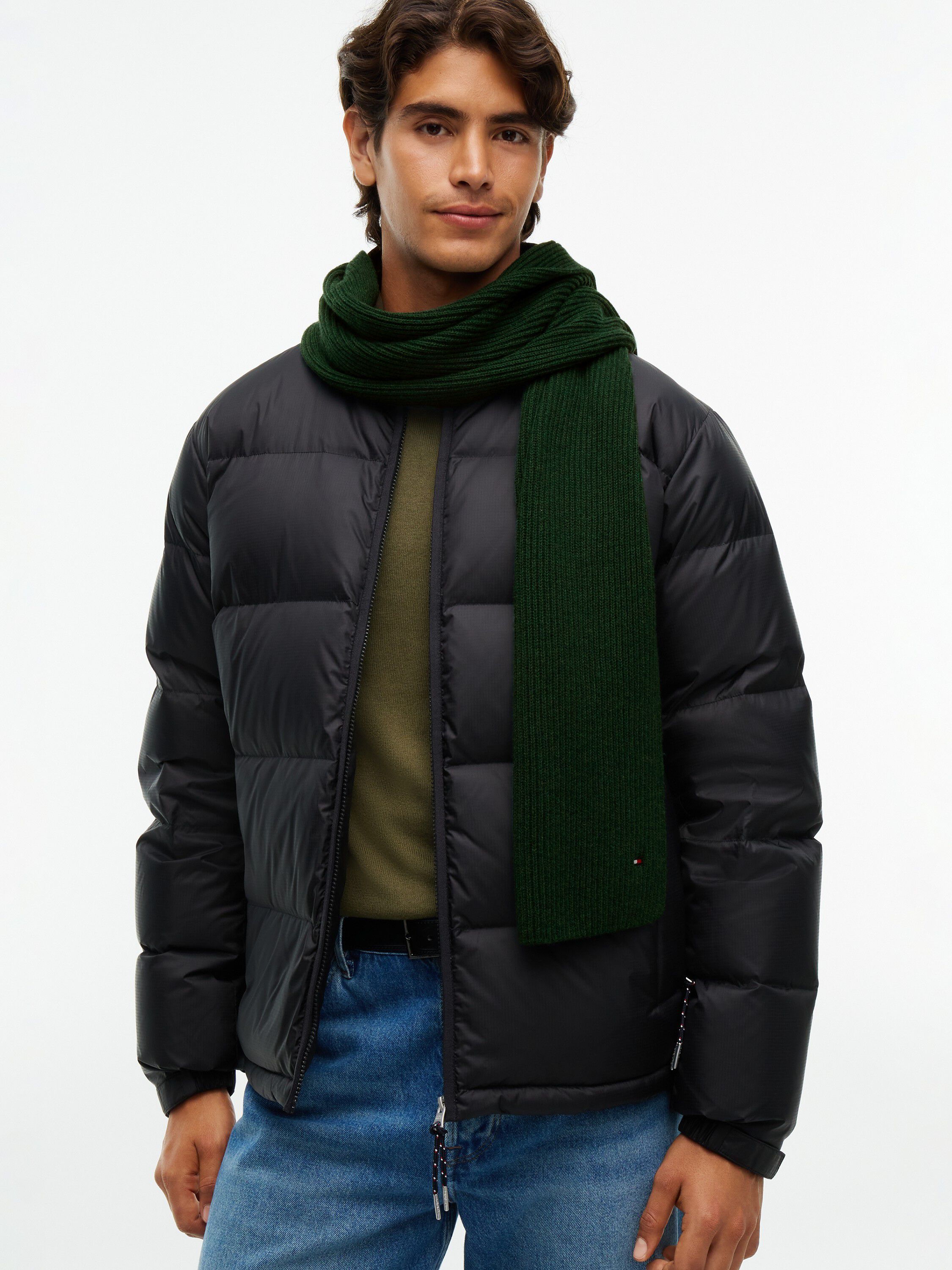 TH FLAG PIMA COTTON CASH SCARF