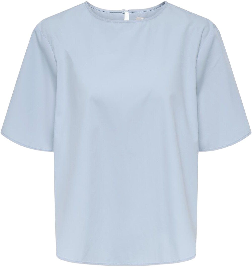 ONLTUVA S/S OPEN BACK TOP WVN