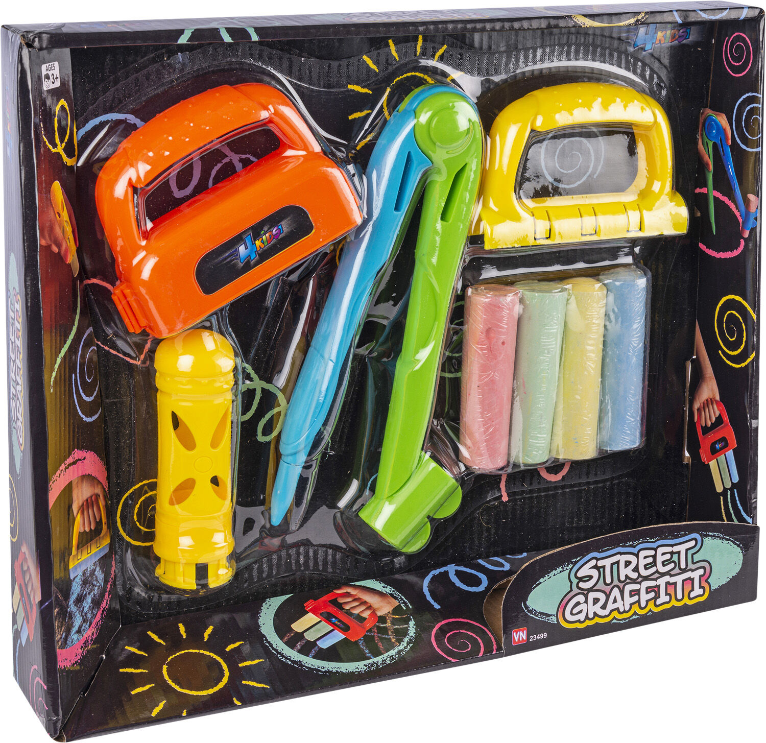 STREET GRAFITT KUNST S&AElig;T