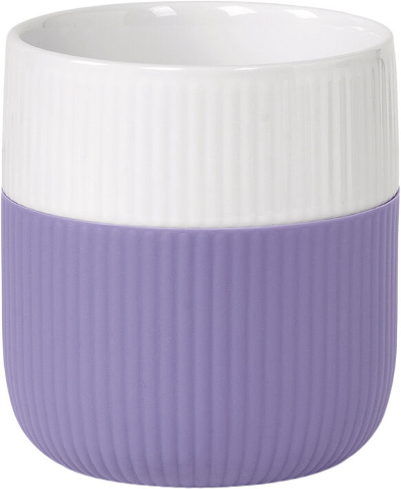 Fluted Contrast Mug 35cl Wisteria