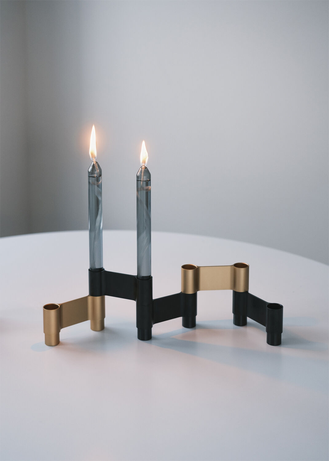 LINK, CANDLE HOLDER, BLACK ANODIZED, 11060B