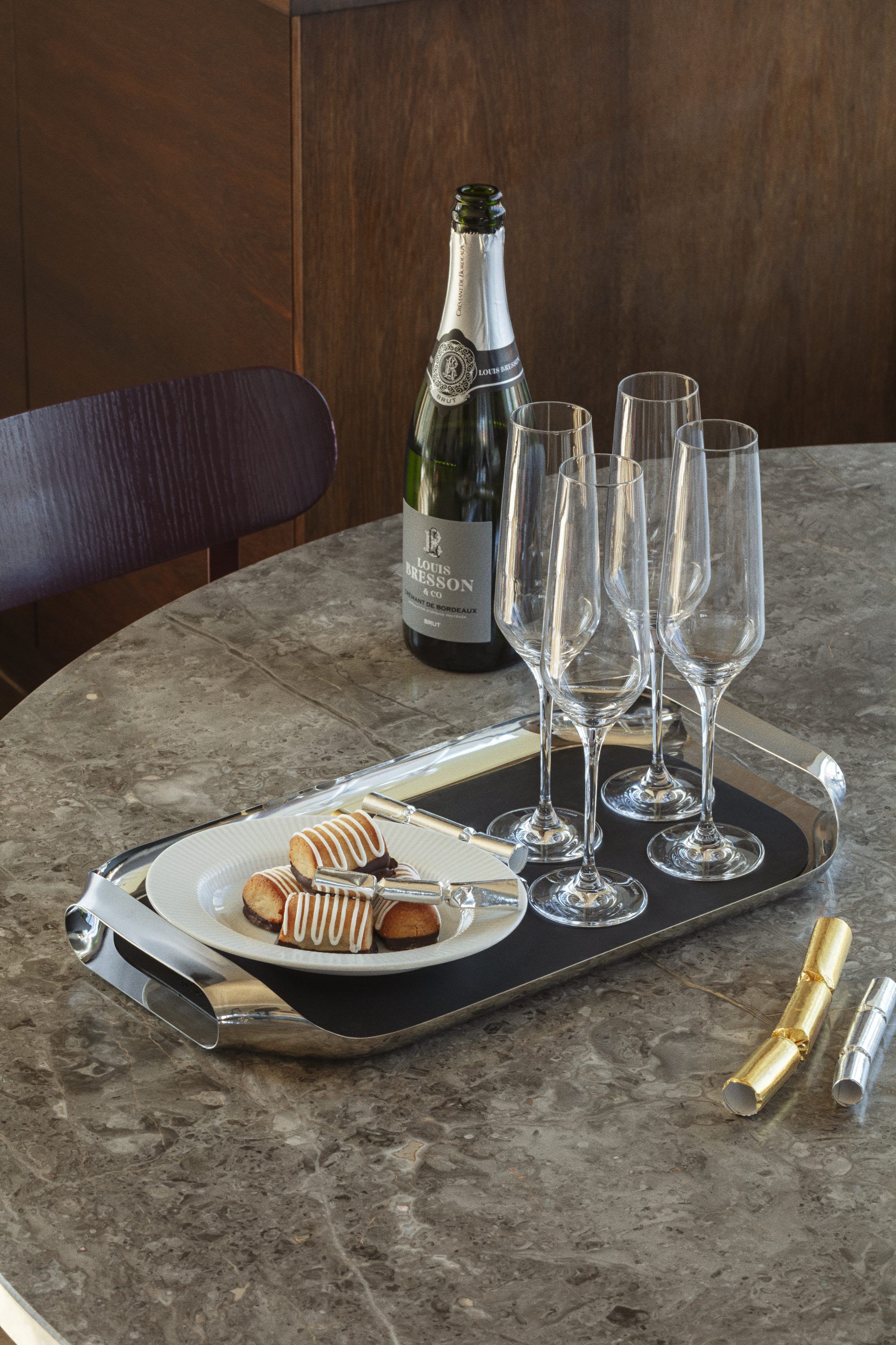 Legio Nova Champagneglas 6 st.