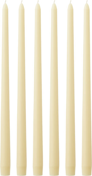 Spire Smooth Tapered Candle, H38, I
