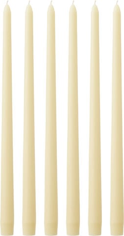 Spire Smooth Tapered Candle, H38, I
