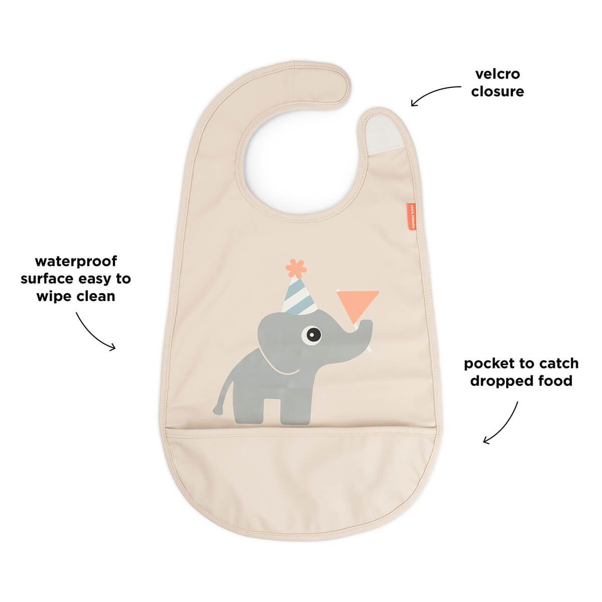 Hagesm&aelig;k m/Velcro Celebration Sand