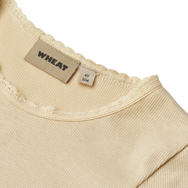 Kortærmet Rib T-shirt Katie