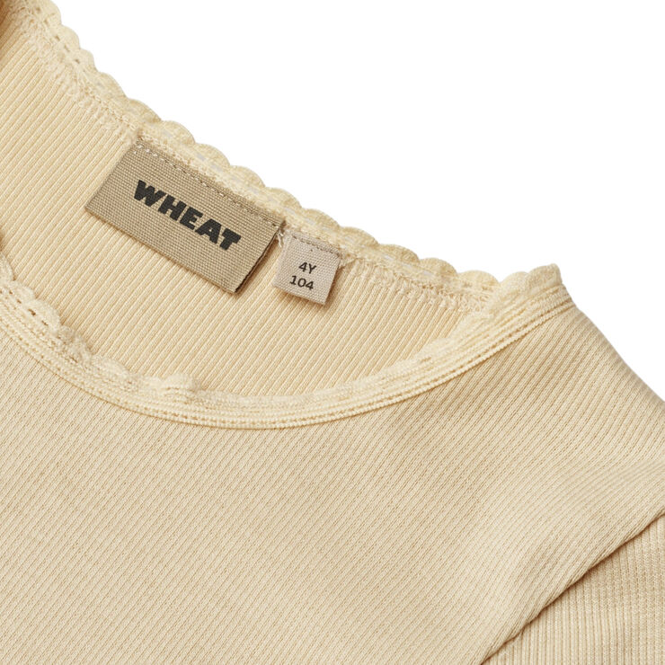 Kortærmet Rib T-shirt Katie