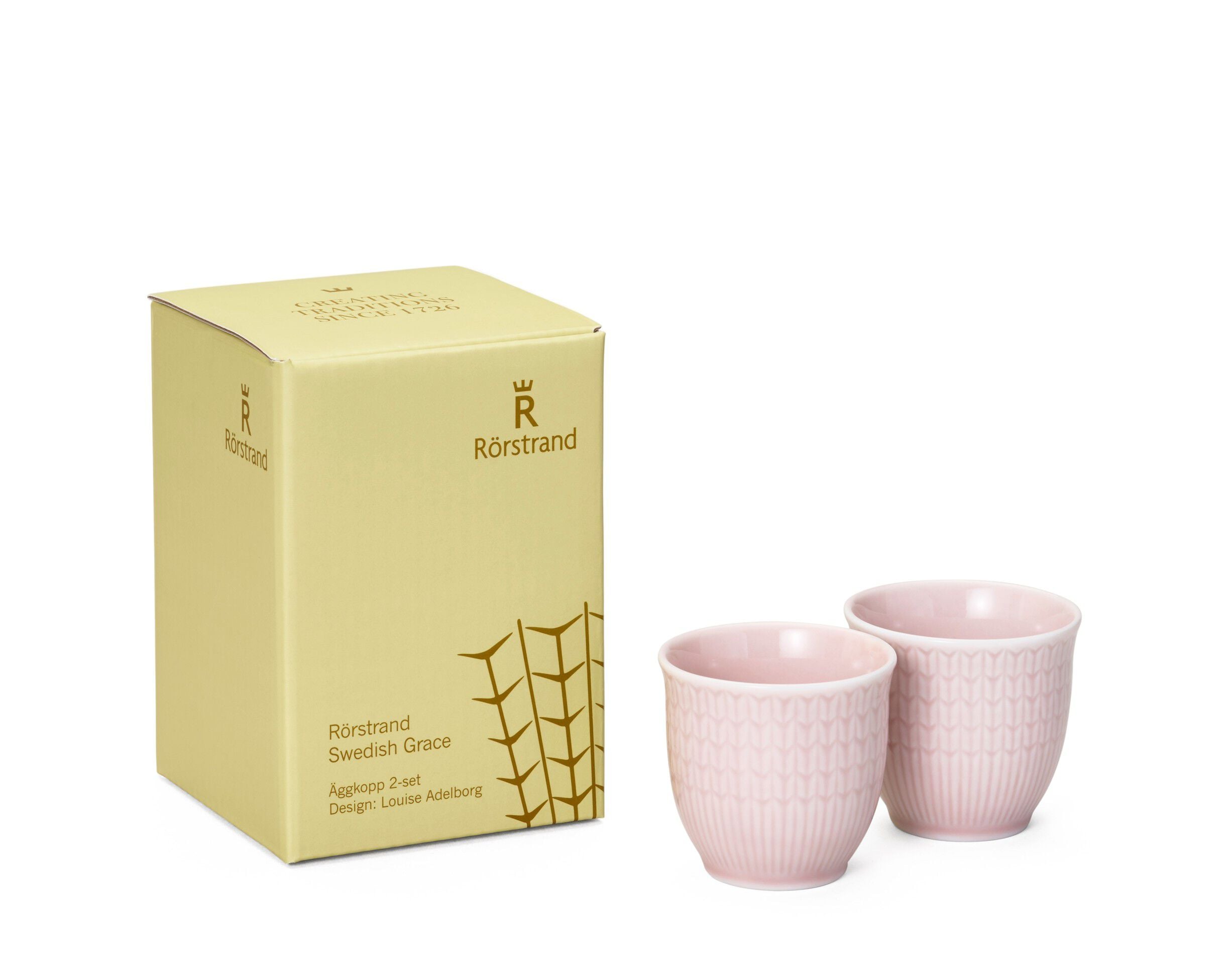 Swedish Grace &AElig;ggeb&aelig;ger 4 cl Rose 2 styk