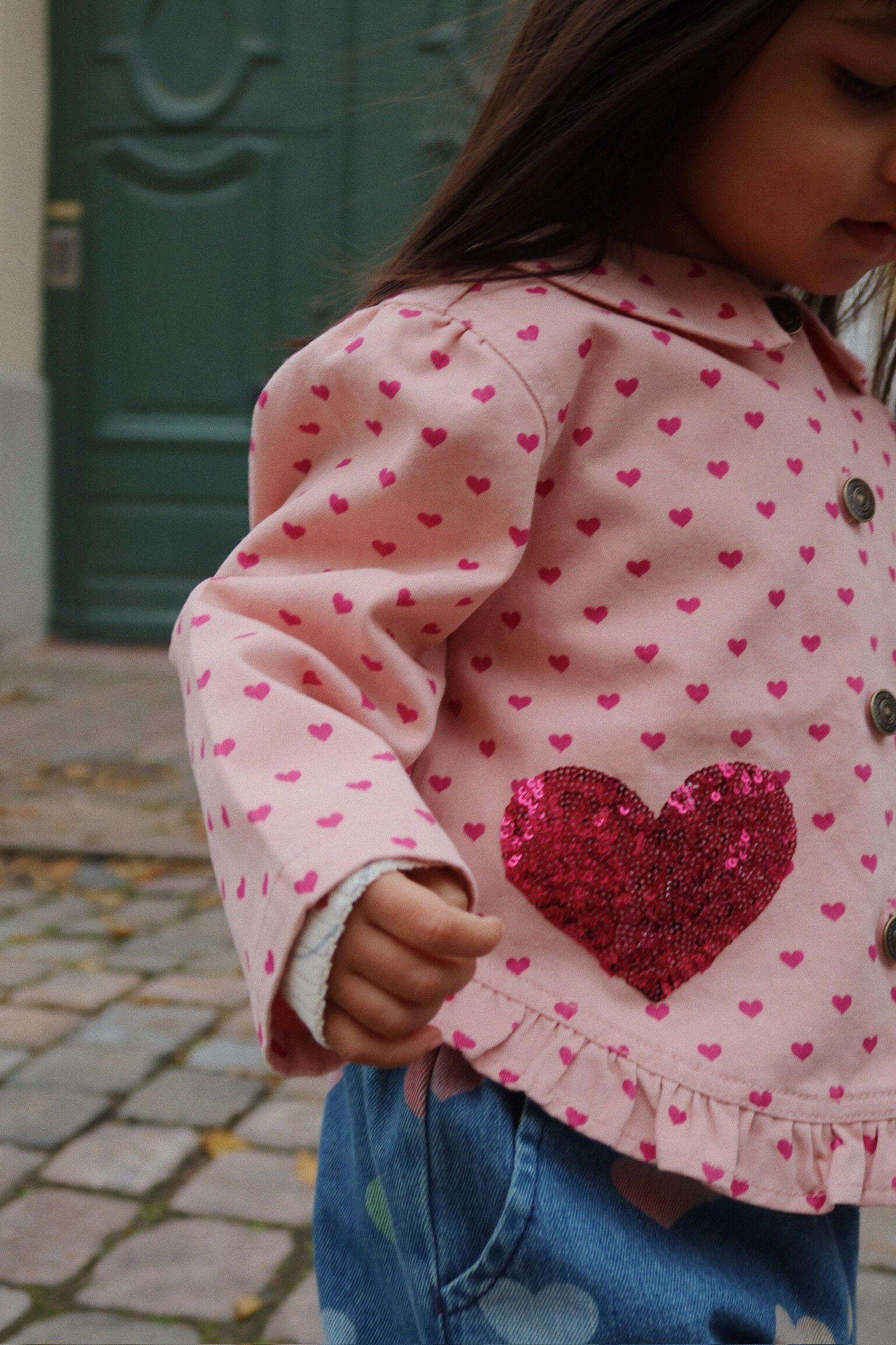 NOLA SEQUIN SHIRT JACKET GOTS