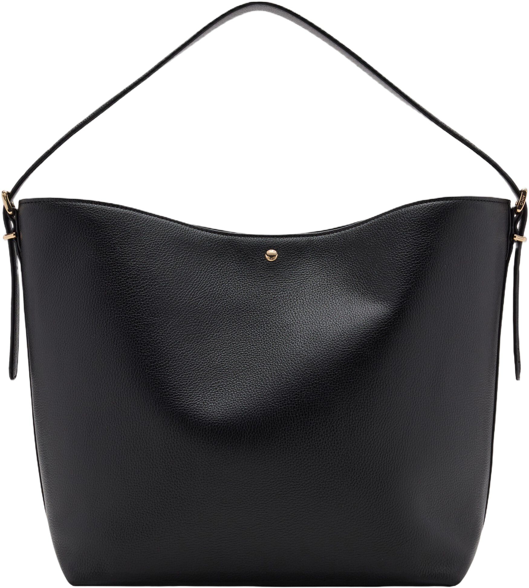 Bucket bag with buckle