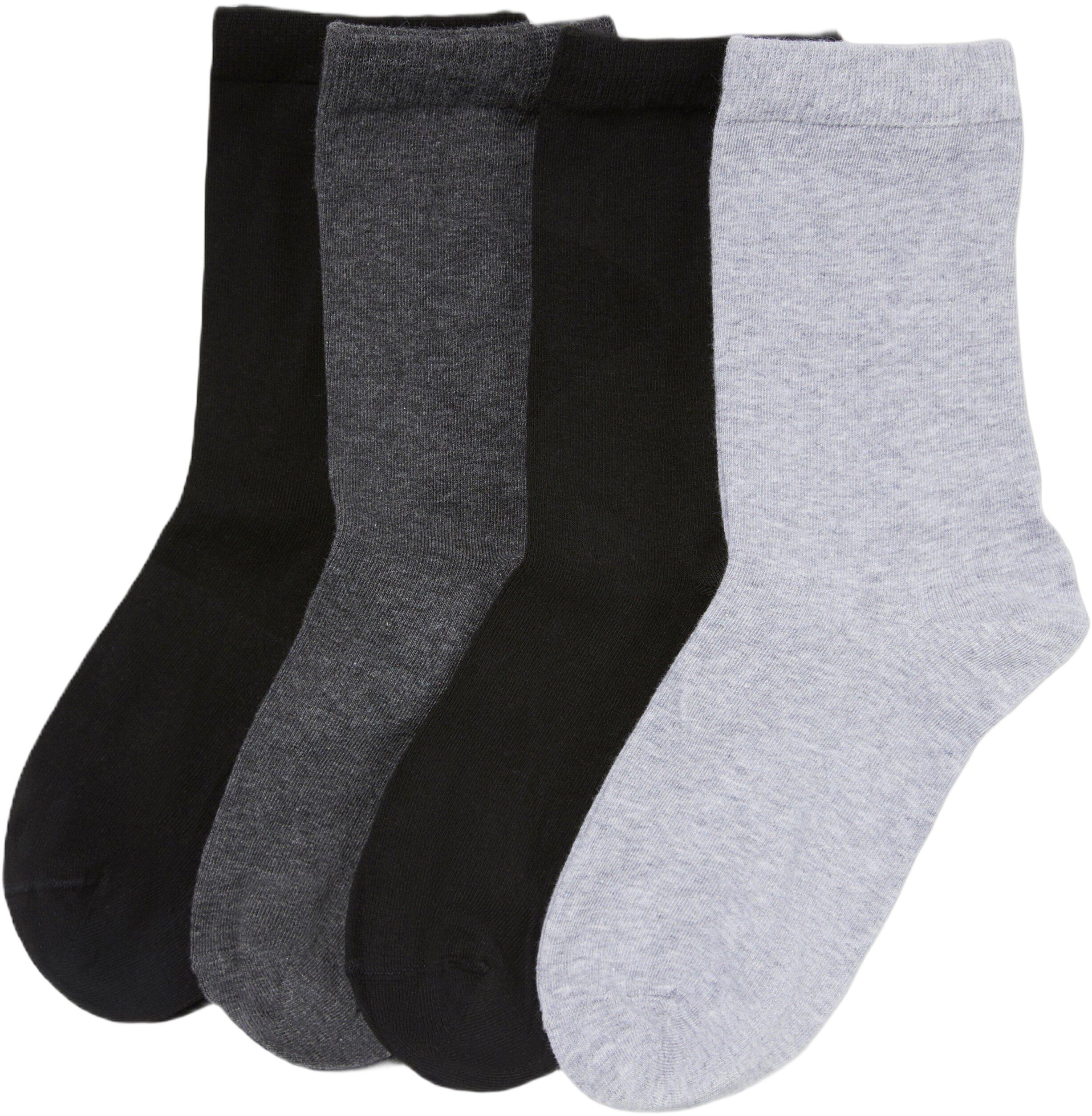 Classic, solid color socks in cotto