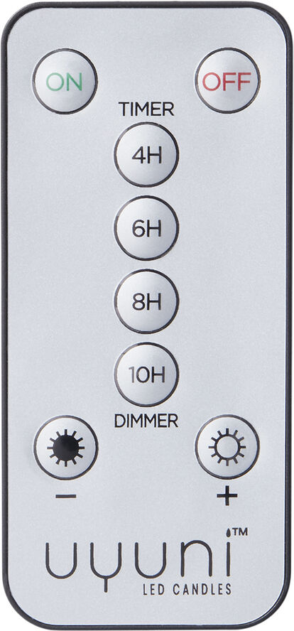UYUNI Lighting - Remote Control - on/off, 4/6/8/10h timer, 3x dimmer -