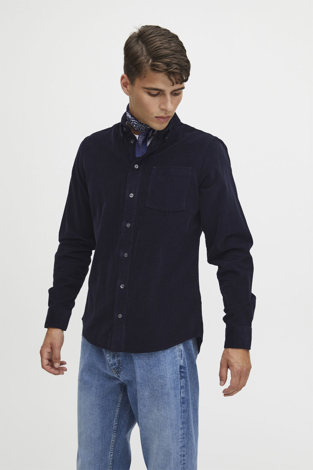 CFANTON LS BD baby cord shirt