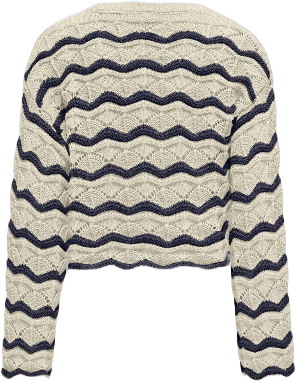 KOGDONNA LS O-NECK STRIPE STRUCTURE