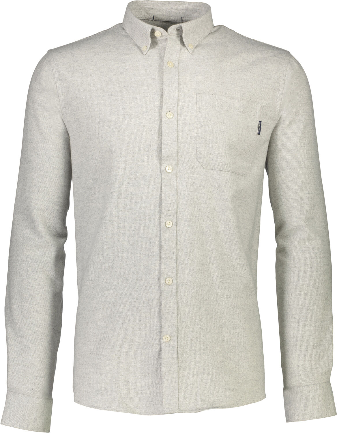Brushed twill shirt L/S