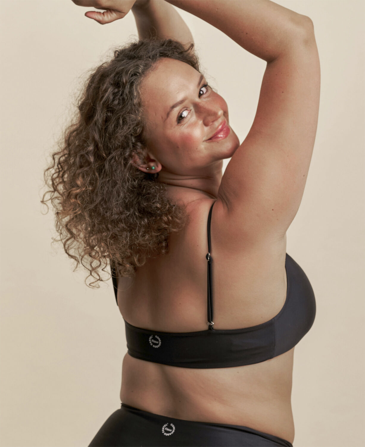 Cartel x Flow bikini top - Nero