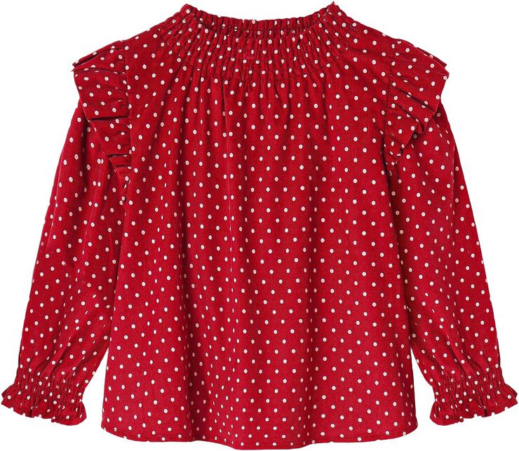 DOLLY DOT BLOUSE