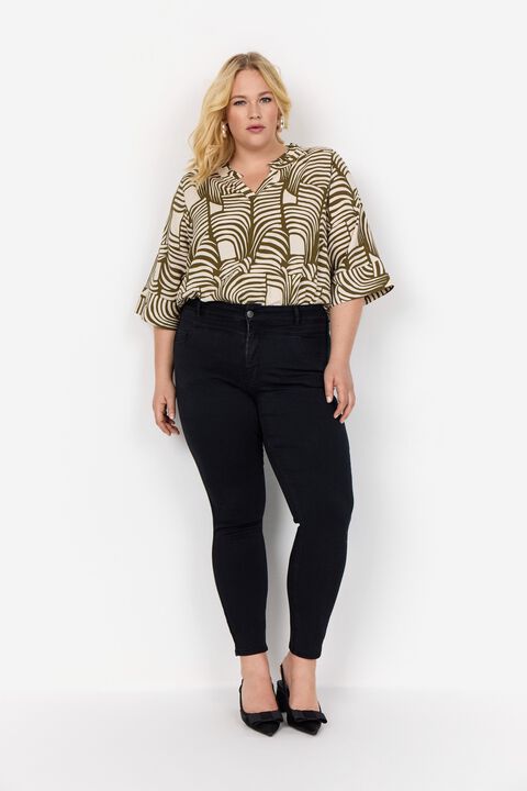 Curvy WA-LOVIS 2 Bluse Oliven