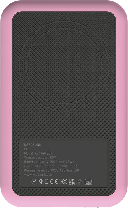 toCHARGE QI - Fresh Pink