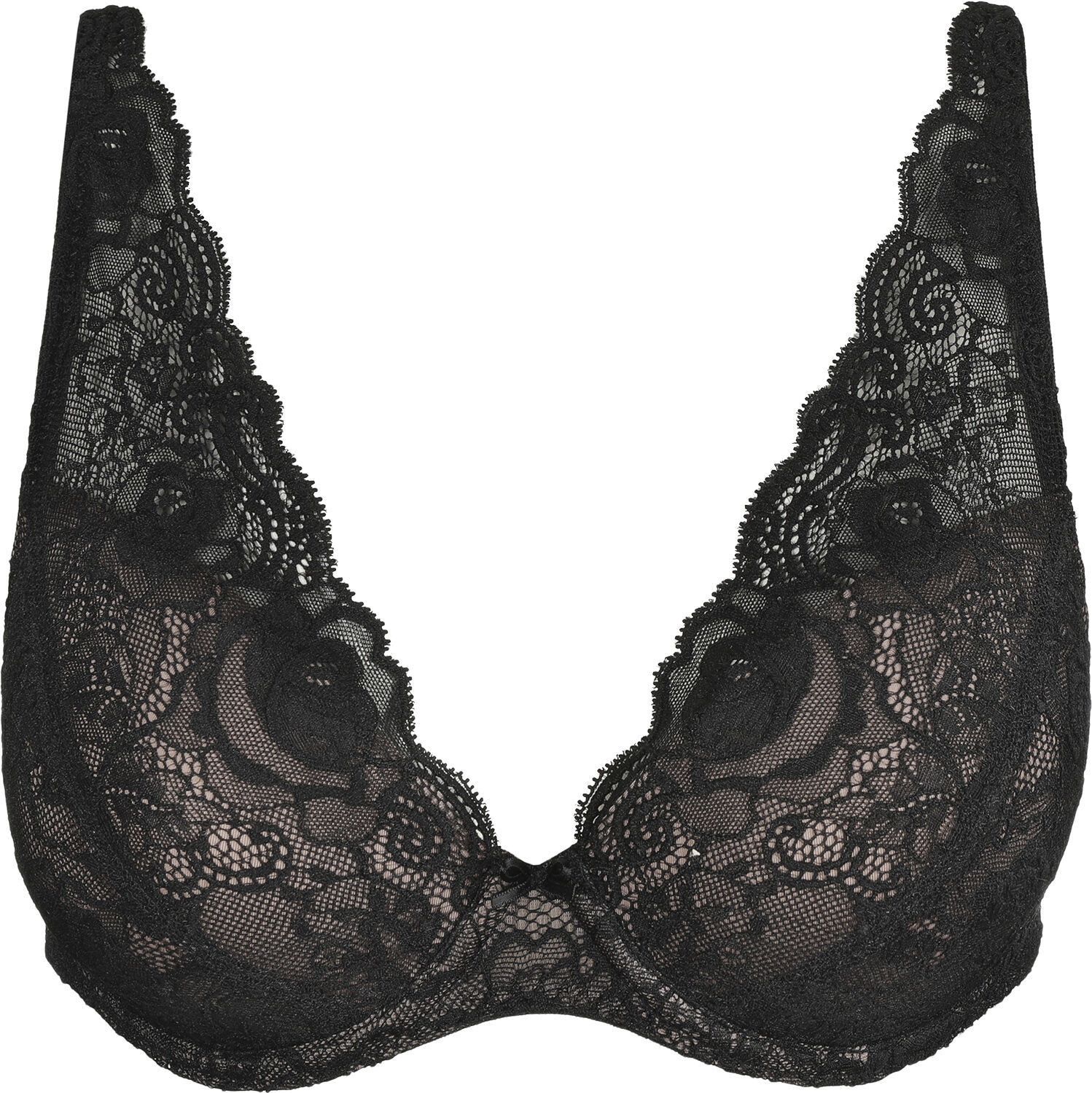 Cyrile padded plunge bra