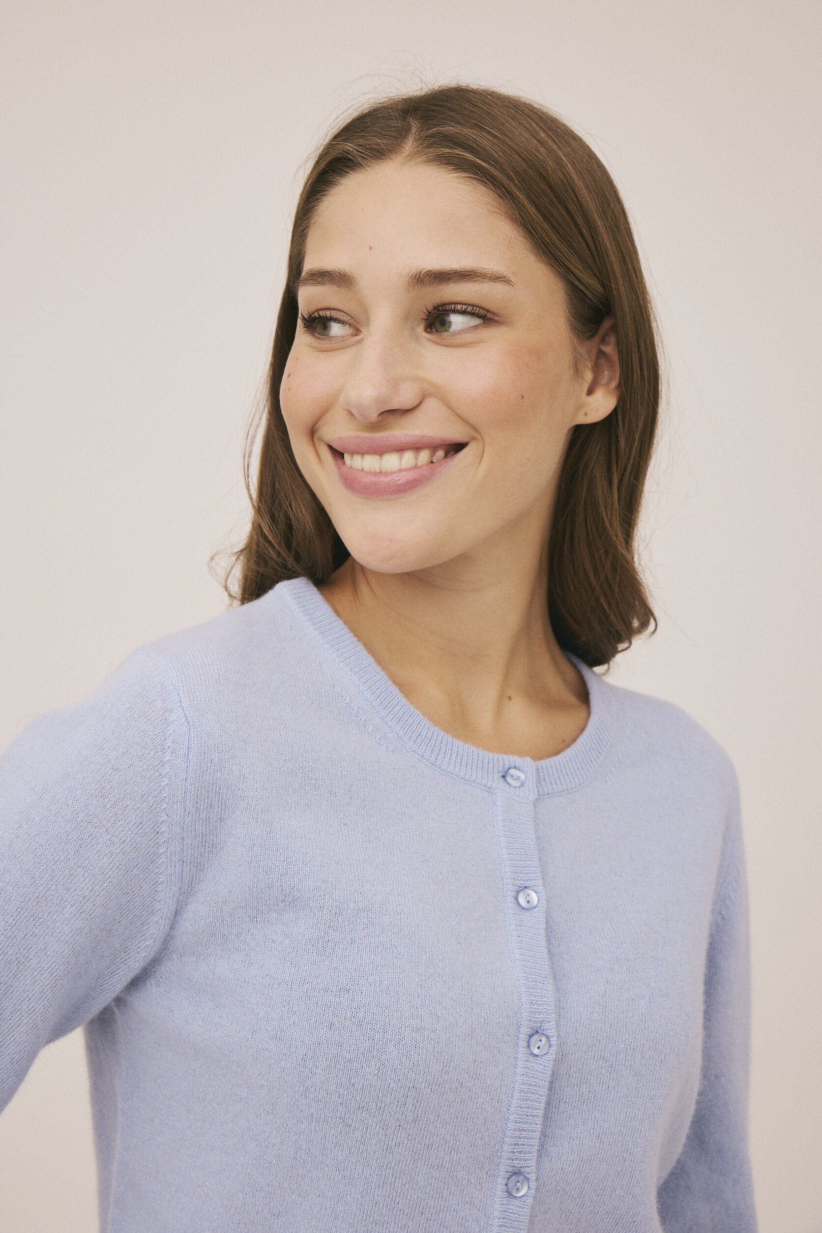 Myrna 3 RWS Cardigan Lambswool