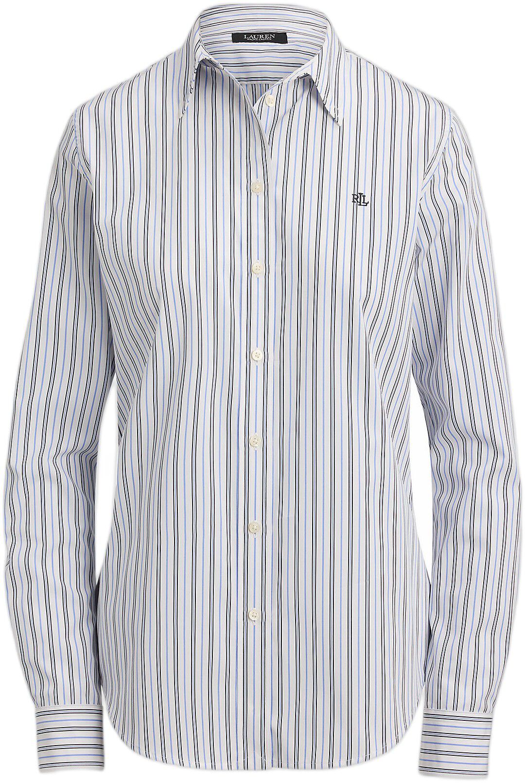 Classic Fit Striped Broadcloth Shirt