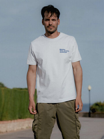 Ekologisk bomull unisex t-shirt