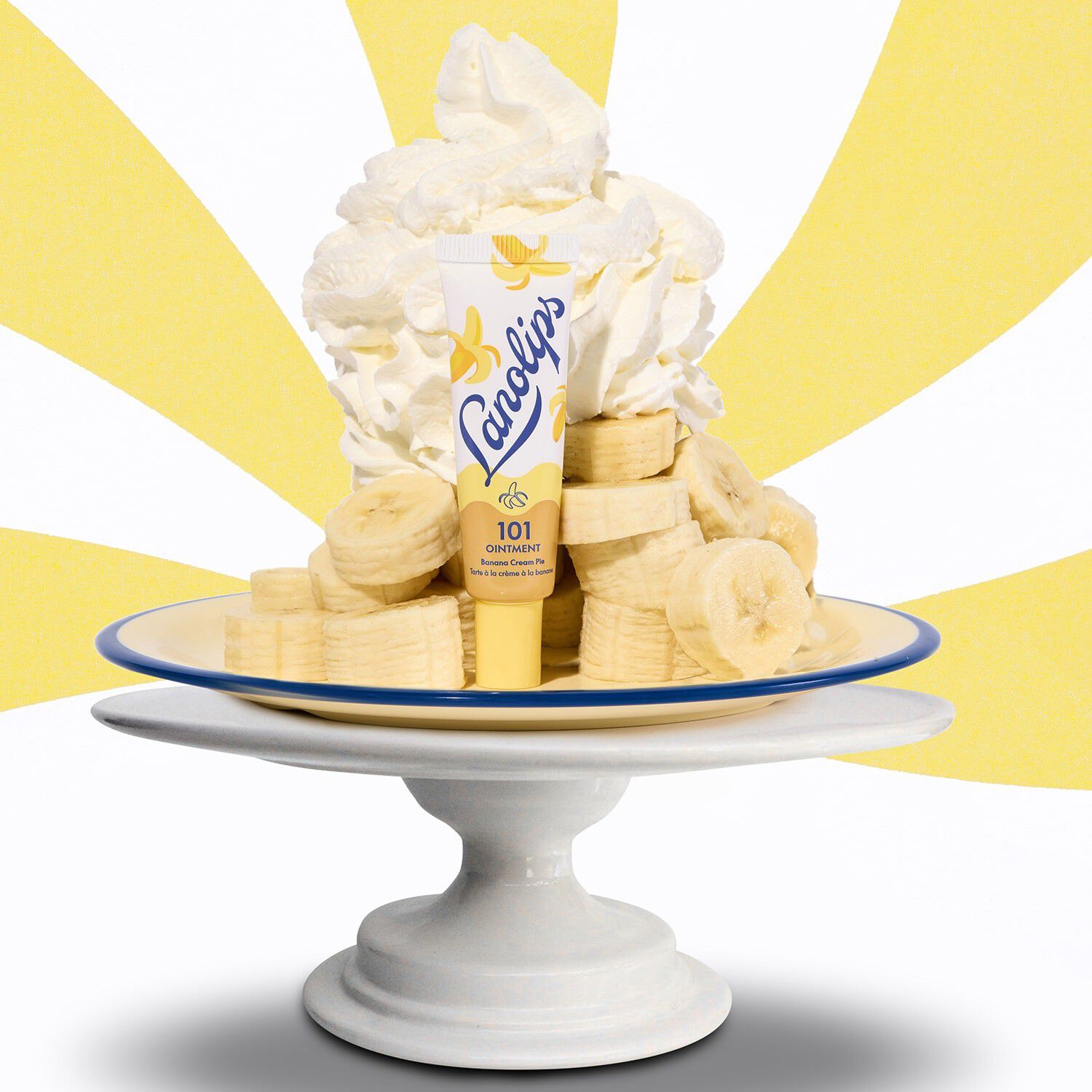 Banankr&auml;mspaj - Balsam f&ouml;r l&auml;ppar och torr hud