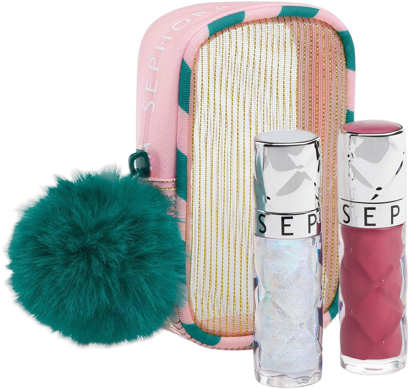 OUTRAGEOUS PLUMPING LIP GLOSS DUO - Med en nyans i begr&auml;nsad upplaga