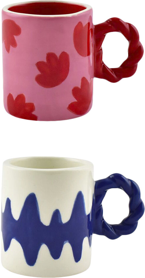 Espressokop - ROSARIO - 2 stk. assorteret Prisen er pr. stk