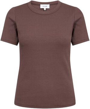 LR-NUMBIA 5 Bluse M&oslash;rk brun