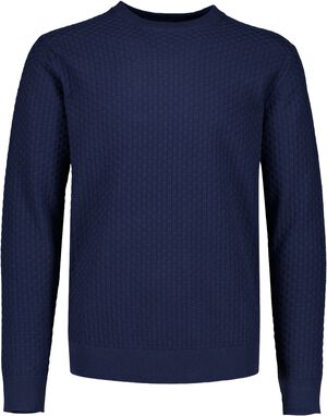 Structure o-neck knit L/S