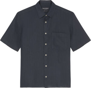 Kent collar, short sleeves, one rec