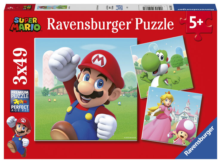 Ravnsburger 3*49 brikker ass