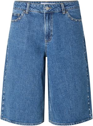 PCKARLA MW DENIM JORTS D2D PP